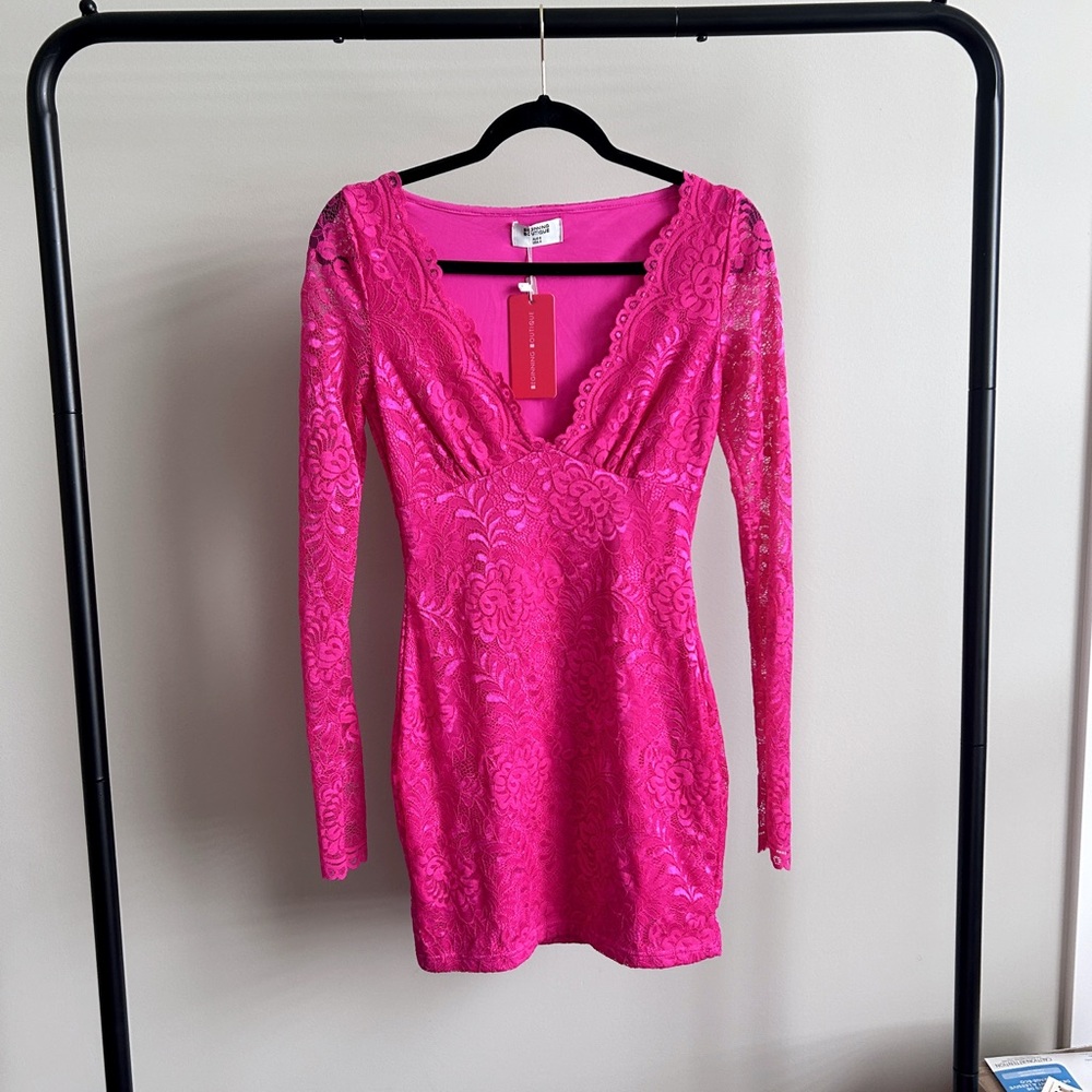 BRAND NEW Beginning Boutique Lace Mini Dress